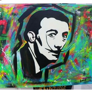 Acrylic painting on canvas